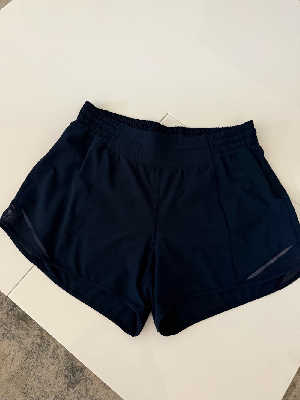 lululemon athletica Navy Running Shorts - Picture 3 of 3